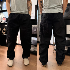 批发卡其色工装裤男款夏季薄款美式直筒宽松男裤春秋<b class='q'>休闲</b>裤子<b class='q'>男士</b><b class='q'>长裤</b>