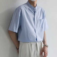 批发2026夏季<b class='q'>短袖</b><b class='q'>衬衫</b><b class='q'>男士</b>白色大码商务休闲免烫抗皱正装上班纯色<b class='q'>衬衣</b>