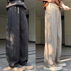 批发新款原宿潮流美式复古阔腿<b class='q'>休闲裤</b><b class='q'>男</b>女宽松休闲百搭垂感拖地裤