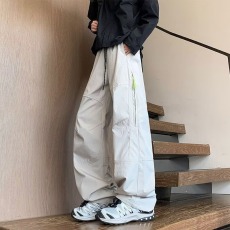 批发2026夏季多口袋休闲裤宽松束脚<b class='q'>哈伦</b>裤男士阔腿裤速干凉感<b class='q'>运动裤</b>子