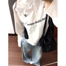 批发慵懒美式复古山系户外运动夹克男士春秋长袖拼色字母印花骑行服衣