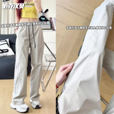 批发休闲男装长裤纯色2026春季新款复古休闲弹力直筒休闲裤