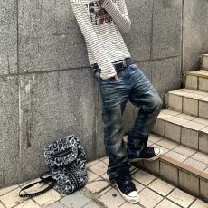 批发高端复古怀旧牛仔裤男2026春秋新款弹力直筒裤<b class='q'>男士</b><b class='q'>休闲</b>帅气<b class='q'>长裤</b>子