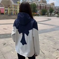 批发春秋季男士外套休闲百搭青少年男装夹克薄款连帽学生宽松上衣褂子