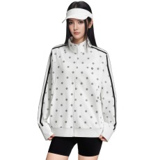批发FDRWSP波点撞色设计夏季轻薄透气防晒服外套<b class='q'>男</b>百搭白色防晒衣女款