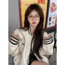批发美式棒球服外套男生春秋季新款大学生青少年休闲<b class='q'>夹克</b>男装上衣潮牌