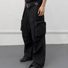 批发美式复古宽松廓形解构<b class='q'>设计</b>感工装裤男女宽松休闲直筒阔腿长裤