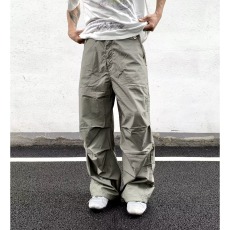 批发夏季薄款棉透气工装裤男士休闲裤大码<b class='q'>户外</b><b class='q'>宽松</b>运动裤子直筒长裤