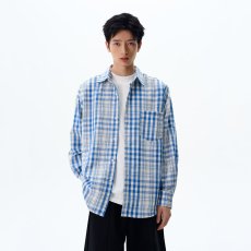 批发潮牌扎染格纹<b class='q'>衬衫</b><b class='q'>男</b>春夏美式vibe长袖工装<b class='q'>衬衣</b>高街<b class='q'>休闲</b>外套百搭