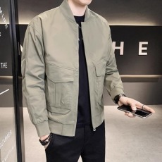 批发新款早秋季男装<b class='q'>夹克</b><b class='q'>男士</b>休闲<b class='q'>外套</b>潮流百搭工装棒球服青年<b class='q'>夹克</b>秋装