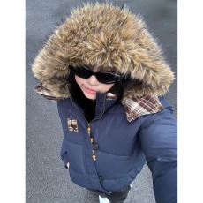 批发韩系显高显瘦加绒加厚羽绒棉<b class='q'>服</b>女款2026新款冬季小个子棉衣袄外套