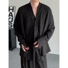 批发V领宽松衬衫独特纹理设计尽显个性风格 