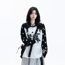 批发2026秋冬季时尚拼色长袖<b class='q'>T</b><b class='q'>恤</b>男女<b class='q'>潮牌</b>圆领拼接插肩袖百搭ins上衣