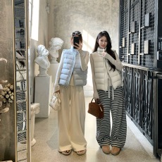 批发灰灰家立领无袖马甲羽绒棉服女冬季韩系保暖宽松背心外套