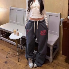 批发美式运动<b class='q'>休闲裤</b>卫裤<b class='q'>男</b>春秋2026新款直筒街舞大码慵懒宽松阔腿裤