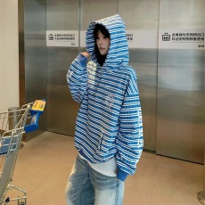批发美式复古街头潮流十字条纹印花<b class='q'>开衫</b>连帽<b class='q'>卫衣</b>秋季时尚外套